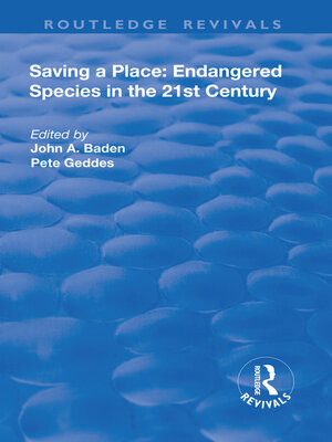 cover image of Saving a Place